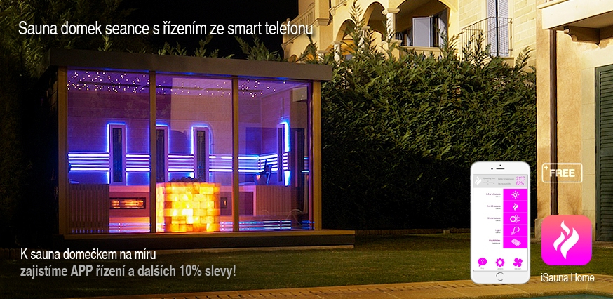 Sauna domek se zlavou Sauna domek se zlavou