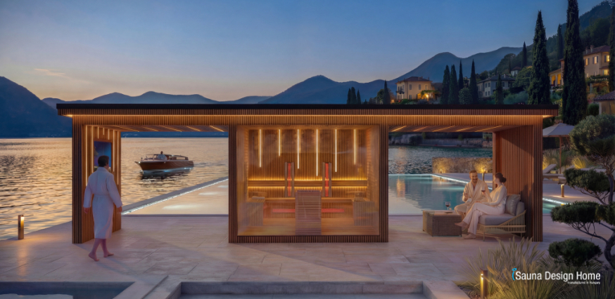 Venkovní wellness dům - Oáza