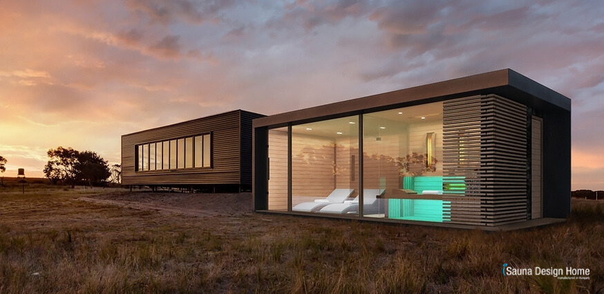 Lov a sauna - luxusní sauna dům