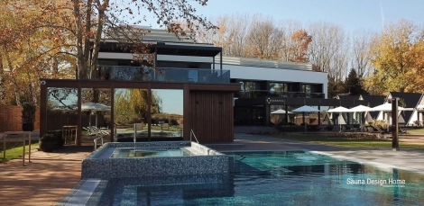 venkovní sauna dom