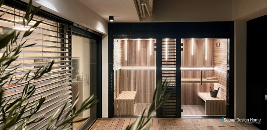 vestavěná sauna