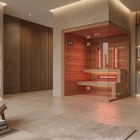 Interiérová infra sauna