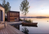 minimalistická sauna