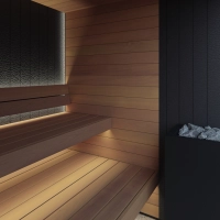 Suchá finská sauna, finska sauna